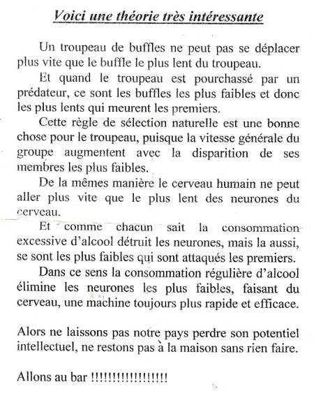 Une théorie très intéressante
