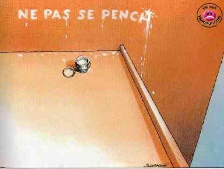 Ne pas se pencher