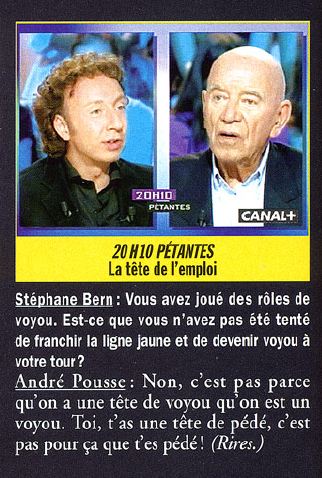 Voyou contre pédé !!
